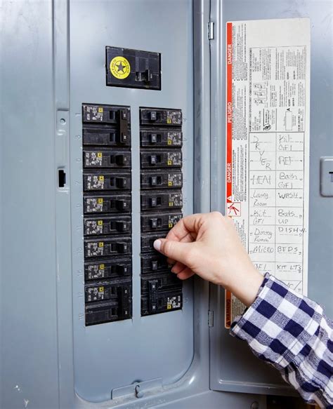 electric breaker panel box|electrical panel with 12 breakers.